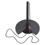 HELIT Kugelschreiberständer - 100 x 155 mm, schwarz