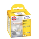 AVERY ZWECKFORM Rollen-Etiketten Adressaufkleber - 36 x 89 mm, weiß, permanent, 2 Rollen/520 Etiketten