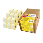 AVERY ZWECKFORM Rollen-Etiketten Adressaufkleber - 36 x 89 mm, weiß, permanent, 18 Rollen/4.680 Etiketten