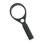 ECOBRA Leselupe SPORT Ø 50 + 15 mm - 2,5 / 5 fach, schwarz