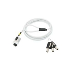 Mobilis Sicherheitsschlosskabel Nano-Slim Rotating security look