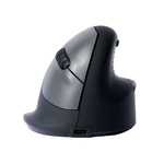 R-Go Tools Ergonomische Maus HE Break - Anti-RSI-Software, Klein (Handlänge < 165 mm), Rechtshänder, kabellos, schwarz