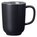 RITZENHOFF&BREKER Kaffeebecher Jasper - 285 ml, Keramik, schwarz, 6 Stück