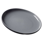 RITZENHOFF&BREKER Frühstücksteller Jasper - Ø 19 cm, Keramik, schwarz, 6 Stück