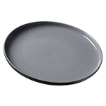 RITZENHOFF&BREKER Speiseteller flach Jasper - Ø 26 cm, Keramik, schwarz, 4 Stück