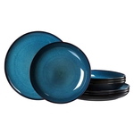 RITZENHOFF&BREKER Speiseservice bali - 8-tlg.,  Keramik, blau