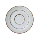 RITZENHOFF&BREKER Kaffee Untertasse portofino - Ø 15,5 cm, Steinzeug, grau, 6 Stück