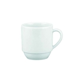 SCHÖNWALD Kaffeebecher Joker Form 1498 - 0,28 l, Porzellan, weiß