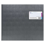 KÖNIG & EBHARDT Spaltenbuch Kopfleisten-Ausführung - Überformat (34,8 x 25,5 cm), 26 Spalten, 96 Blatt, 32 Zeilen, grau