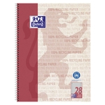 OXFORD Collegeblock LIN 28 - A4+, 90 g/qm, kariert, 120 Blatt, Doppelrand