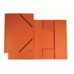 DONAU Gummizugmappe - A4, orange
