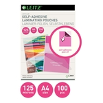 LEITZ Folientasche 125 Micron für A4 selbstbklebend 100 Stück