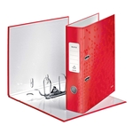 LEITZ 1005 Qualitäts-Ordner WOW - A4, breit, Schlitz, rot