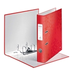 LEITZ 1006 Qualitäts-Ordner WOW - A4, schmal, Schlitz, rot