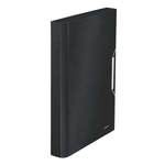 LEITZ 3957 Fächermappe Style - A4, 6 Fächer, PP, satin schwarz