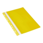 DONAU Schnellhefter - A4, Multilochung, PVC, gelb
