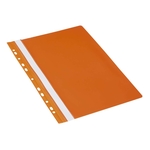 DONAU Schnellhefter - A4, Multilochung, PVC, orange