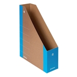 DONAU Stehsammler Life, A4, 8cm, Karton, neonblau