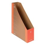 DONAU Stehsammler Life, A4, 8cm, Karton, neonorange