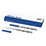 MONT BLANC Kugelschreibermine - B, 2 Minen, royal blue