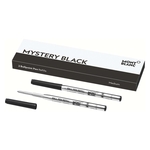 MONT BLANC Kugelschreibermine - M, 2 Minen, mystery black