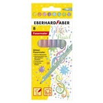 EBERHARD FABER Fasermaler Glitzer Pastell 8er Etui, 3mm, sortiert