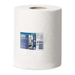 TORK Wischtücher - 2-lagig, 23,5 x 34 cm, weiß, 6 Rollen à 125 m