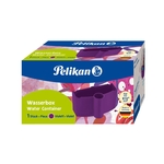 PELIKAN Wasserbecher mit Pinselhalter - violett