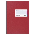 KÖNIG & EBHARDT Kladde - A4, 96 Blatt, 70 g/qm, kariert, Register A-Z, rot