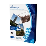 MEDIARANGE DIN A4 Fotopapier für Tintenstrahldrucker, hochglänzend, 160g, 100 Blatt