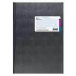KÖNIG & EBHARDT Geschäftsbuch - A4, 96 Blatt, 80 g/qm, kariert, grau