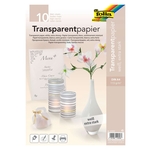 FOLIA Transparentpapier - A4, 115 g/qm, weiß, 10 Blatt