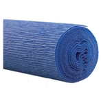 WEROLA Floristen Krepppapier - 50 x 250 cm, mittelblau