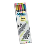 ONLINE Faserschreiber Calli.Brush Duo - neon Farben, 5 Stück sortiert