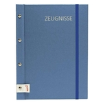 ROTH Zeugnismappe - 12 Hüllen, blau