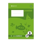 STAUFEN PREMIUM Spiralblock PREMIUM LIN 3 - A5, 40 Blatt, liniert