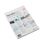 GBC Laminiertasche Peel'n'Stick, A4, 125 Micron, glänzend, 100 Stück, glasklar