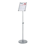 NOBO Informationsständer Alu - A4, silber