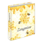 RNK Zeugnisringbuch Honey - A4, 4 Ring-Mechanik