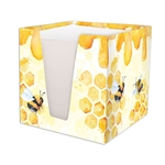 RNK Notizklotz Honey - 900 Blatt, 70 g/qm, weiß, 92 x 92 x 92 mm