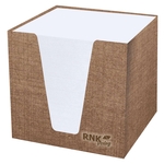 RNK Notizklotz Eco - 92 x 92 x 92 mm, 900 Blatt weiß