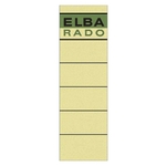 ELBA Ordnerrückenschilder - kurz/breit, chamois, 10 Stück