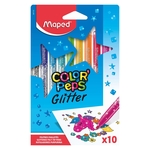 MAPED Faserschreiber Color'Peps Glitter - 10er Kartonetui