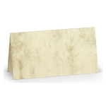 RÖSSLER Tischkarte Paperado - 10 x 10 cm, 200 g/qm, chamois marmora