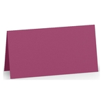 RÖSSLER Tischkarte Paperado - 10 x 10 cm, 220 g/qm, amarena gerippt