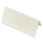 RÖSSLER Tischkarte Paperado - 10 x 10 cm, 250 g/qm, candle light metallic