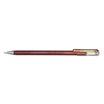 PENTEL Gelschreiber Hybrid Dual Glitter - 0,5 mm, orange/metallic gelb