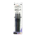 PENTEL Kalligrafie-Stift Brush Sign Pen Pigment 3 Stück sortiert