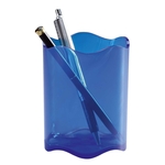 DURABLE Stifteköcher TREND - 80 x 102 mm, transparent blau