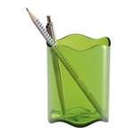 DURABLE Stifteköcher TREND - 80 x 102 mm, transparent lindgrün